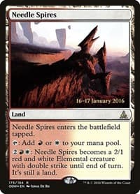 Needle Spires - Prerelease Cards - Magic: The Gathering card