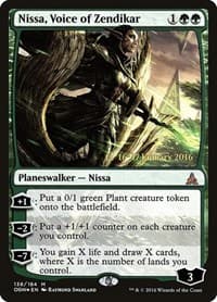 Nissa, Voice of Zendikar - Prerelease Cards - Magic: The Gathering card