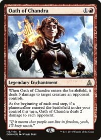Oath of Chandra - Prerelease Cards - Magic: The Gathering card