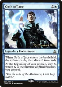Oath of Jace - Prerelease Cards - Magic: The Gathering card