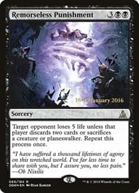 Remorseless Punishment - Prerelease Cards - Magic: The Gathering card