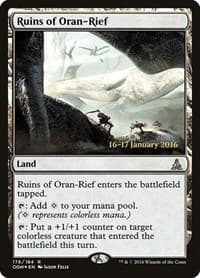 Ruins of Oran-Rief - Prerelease Cards - Magic: The Gathering card