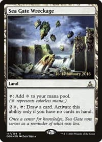 Sea Gate Wreckage - Prerelease Cards - Magic: The Gathering card