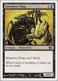 Spineless Thug - 8th Edition - Magic: The Gathering card