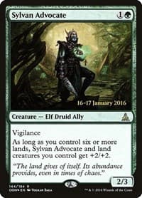 Sylvan Advocate - Prerelease Cards - Magic: The Gathering card