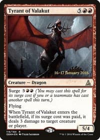 Tyrant of Valakut - Prerelease Cards - Magic: The Gathering card