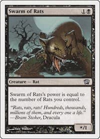 Swarm of Rats - 8th Edition - Magic: The Gathering card