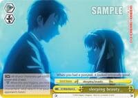 sleeping beauty_ - The Melancholy of Haruhi Suzumiya - Weiss Schwarz card