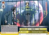 Enclosed Space - The Melancholy of Haruhi Suzumiya - Weiss Schwarz card