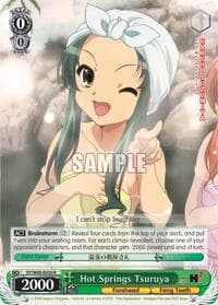 Hot Springs Tsuruya - The Melancholy of Haruhi Suzumiya - Weiss Schwarz card