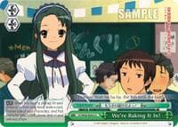 We're Raking It In! - The Melancholy of Haruhi Suzumiya - Weiss Schwarz card