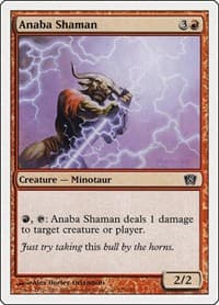 Anaba Shaman - 8th Edition - Magic: The Gathering card