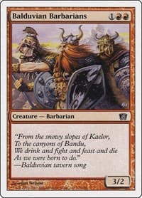 Balduvian Barbarians - 8th Edition - Magic: The Gathering card