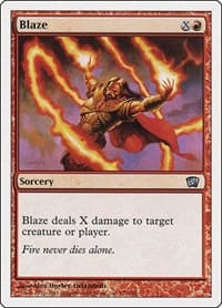 Blaze - 8th Edition - Magic: The Gathering card