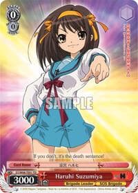 Haruhi Suzumiya (TD) - The Melancholy of Haruhi Suzumiya - Weiss Schwarz card