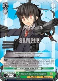 4th Hatsuharu-class Destroyer, Hatsushimo (TD) - KanColle - Weiss Schwarz card