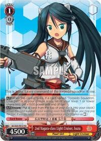 2nd Nagara-class Light Cruiser, Isuzu (TD) - KanColle - Weiss Schwarz card