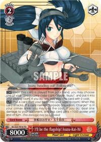 I'll be the flagship! Isuzu-Kai-Ni (TD) - KanColle - Weiss Schwarz card