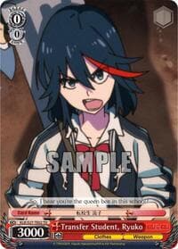 Transfer Student, Ryuko (TD) - KILL la KILL - Weiss Schwarz card