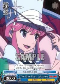 The Elite Four, Jakuzure (TD) - KILL la KILL - Weiss Schwarz card