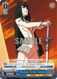 Absolute Terror, Satsuki (TD) - KILL la KILL - Weiss Schwarz card