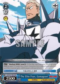 The Elite Four, Gamagoori (TD) - KILL la KILL - Weiss Schwarz card