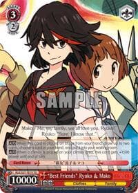 "Best Friends" Ryuko & Mako - KILL la KILL - Weiss Schwarz card