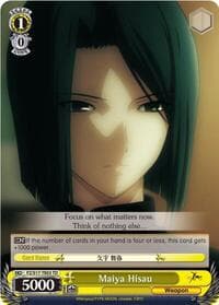 Maiya Hisau (TD) - Fate/Zero - Weiss Schwarz card