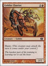 Goblin Chariot - 8th Edition - Magic: The Gathering card