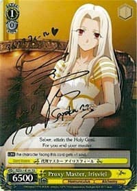 Proxy Master, Irisviel (SP) - Fate/Zero - Weiss Schwarz card