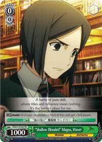 "Shallow Blooded" Magus, Waver - Fate/Zero - Weiss Schwarz card