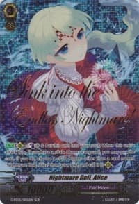 Nightmare Doll, Alice - Moonlit Dragonfang - Cardfight Vanguard card