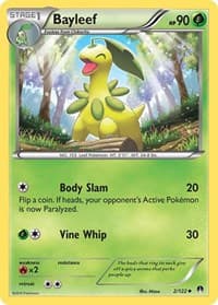 Bayleef - XY - BREAKpoint - Pokemon card