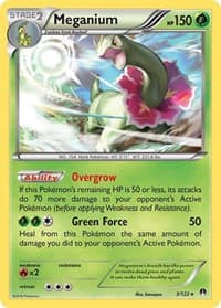 Meganium - XY - BREAKpoint - Pokemon card