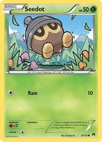 Seedot - XY - BREAKpoint - Pokemon card