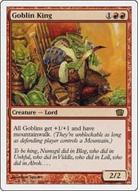 Goblin King - 8th Edition - Magic: The Gathering card