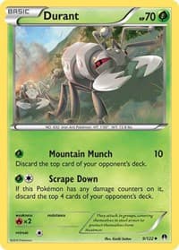 Durant - XY - BREAKpoint - Pokemon card