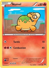 Numel - XY - BREAKpoint - Pokemon card