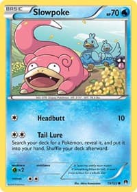 Slowpoke - XY - BREAKpoint - Pokemon card