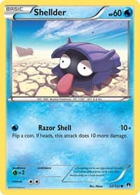Shellder (22) - XY - BREAKpoint - Pokemon card