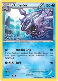 Cloyster - XY - BREAKpoint - Pokemon card