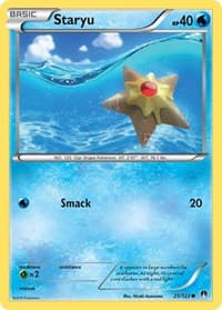 Staryu - XY - BREAKpoint - Pokemon card