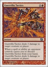 Guerrilla Tactics - 8th Edition - Magic: The Gathering card