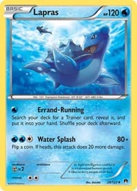 Lapras - XY - BREAKpoint - Pokemon card