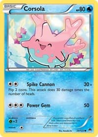 Corsola - XY - BREAKpoint - Pokemon card