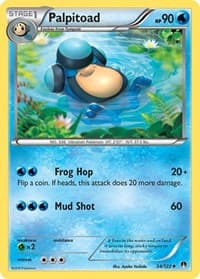Palpitoad - XY - BREAKpoint - Pokemon card