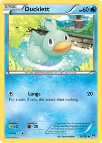 Ducklett - XY - BREAKpoint - Pokemon card