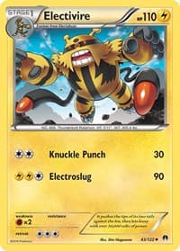 Electivire - XY - BREAKpoint - Pokemon card