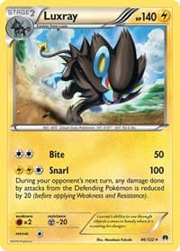 Luxray - XY - BREAKpoint - Pokemon card