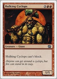 Hulking Cyclops - 8th Edition - Magic: The Gathering card